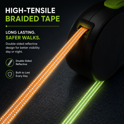 DualWalk™ Reflective Double Dog Leash