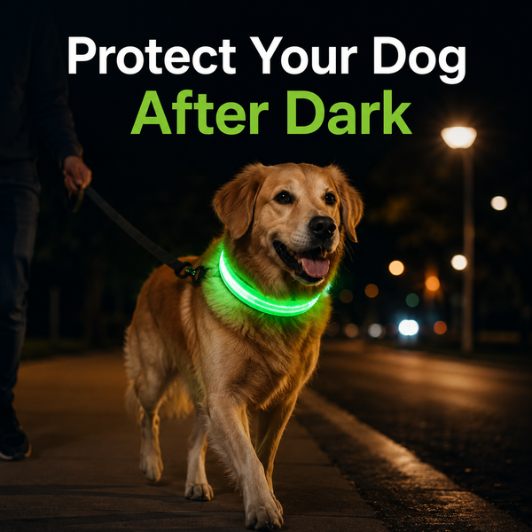 GlowGuard™ LED Dog Collar