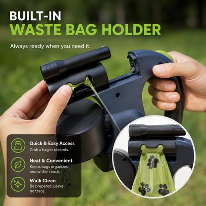DualWalk™ Reflective Double Dog Leash